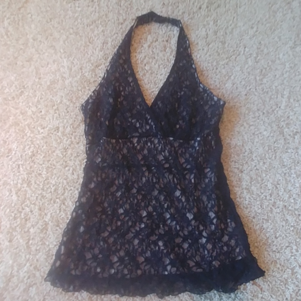 Lace tank WHBM